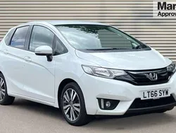 White Used 2016 Honda Jazz EX Hatchback | £9,178 (Fair price)
