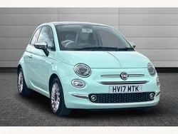 Green Used 2017 Fiat 500 Lounge Hatchback | £9,490 (Fair price)