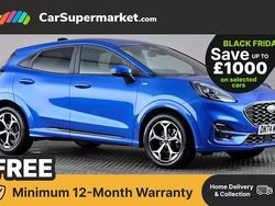 Blue Used 2024 Ford Puma ST-Line Hatchback | £18,697 (Fair price)
