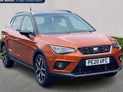 Orange Used 2020 Seat Arona FR Sport SUV | £14,008 (Fair price)