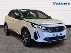 White Used 2022 Peugeot 3008 Premium SUV | £20,264 (Fair price)