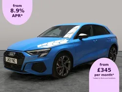 Blue Used 2021 Audi A3 Sportback e-tron Competition Sedan | £23,250 (Fair price)