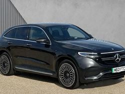 Metallic paint graphite grey Used 2021 Mercedes EQC400 AMG line SUV | £26,480 (Fair price)