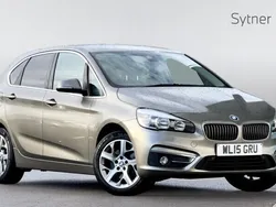 Silver Used 2015 BMW 218 Active Tourer Luxury Line MPV | £11,250