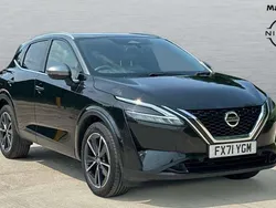 Black Used 2021 Nissan Qashqai Tekna SUV | £17,728 (A bit pricey)