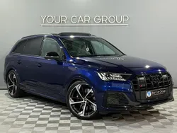 Blue Used 2023 Audi SQ7 Black Edition SUV | £61,990 (Fair price)