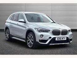 Silver Used 2016 BMW X1 xLine SUV | £10,690 (Fair price)