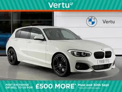 White Used 2018 BMW 118 Efficient Dynamics Hatchback | £14,709 (Fair price)