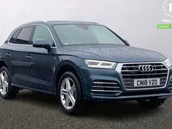 Blue Used 2018 Audi Q5 S-Line SUV | £27,799 (Good price)