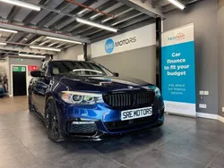 Blue Used 2018 BMW 530 M Sport Estate | £14,995 (Fair price)