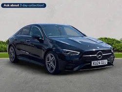 Black Used 2024 Mercedes CLA180 Executive Sedan | £26,847 (Fair price)