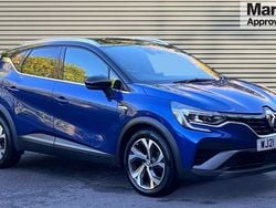 Black and blue Used 2021 Renault Captur R.S. SUV | £14,210 (Fair price)