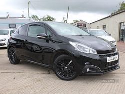 Black Used 2017 Peugeot 208 Hatchback | £5,990 (A bit pricey)