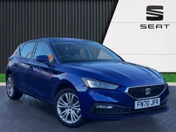Mystery blue Used 2020 Seat Leon SE Hatchback | £13,444 (Fair price)