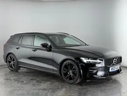 Black Used 2021 Volvo V60 R-Design Estate | £21,850 (Fair price)