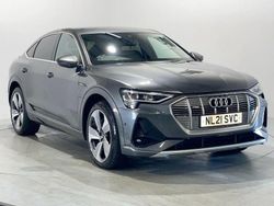 Grey Used 2021 Audi e-tron S-Line SUV | £22,799 (Good price)