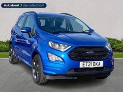 Blue Used 2021 Ford Ecosport ST-Line SUV | £11,999 (Fair price)