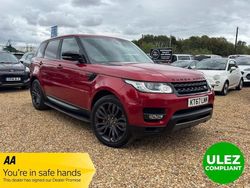 Red Used 2018 Land Rover Range Rover Sport HSE Dynamic SUV | £24,850 (Good price)
