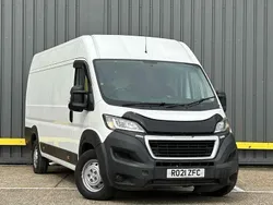 White Used 2021 Peugeot Boxer S Van | £11,595 (Fair price)