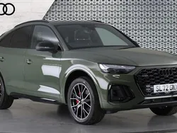 Green Used 2022 Audi Q5 S-Line SUV | £41,520