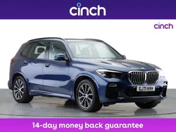 Blue Used 2021 BMW X5 M Sport SUV | £37,699 (Good price)