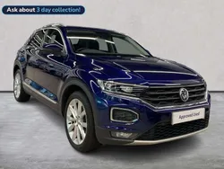 Blue Used 2018 VW T-Roc SEL SUV | £18,749 (Fair price)