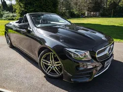 Black Used 2018 Mercedes E220 AMG Line Premium Plus Cabriolet | £16,888 (Fair price)