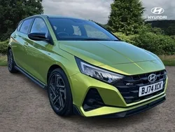Yellow Used 2024 Hyundai i20 N Line Hatchback | £17,990 (A bit pricey)