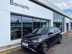 Black Used 2022 VW T-Cross Black Edition SUV | £17,999 (Fair price)