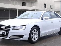 White Used 2013 Audi A8 Advanced Sedan | £9,999