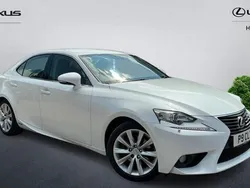 White Used 2013 Lexus IS300h Luxury Line Sedan | £11,990 (Fair price)