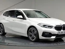 White Used 2019 BMW 118 Sport Line Hatchback | £16,500 (Fair price)