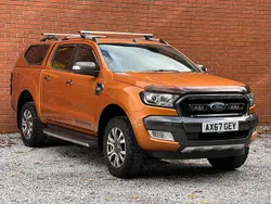 Orange Used 2017 Ford Ranger Wildtrack Pickup | £19,495 (Expensive)