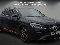 Cosmos black Used 2021 Mercedes GLA200 AMG line SUV | £23,250 (Fair price)
