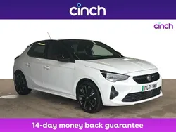 White Used 2022 Vauxhall Corsa-e SRi Hatchback | £9,769 (Fair price)