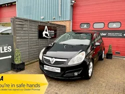 Black Used 2007 Vauxhall Corsa Design Edition Hatchback | £5,695 (Expensive)