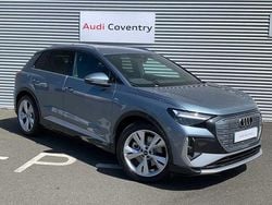 Geyser blue New 2025 Audi Q4 e-tron S-Line SUV | £49,990 (Super price)
