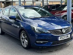 Blue Used 2021 Vauxhall Astra SRi Hatchback | £9,640 (Good price)