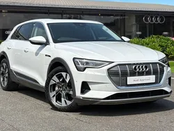 White Used 2021 Audi e-tron Sport SUV | £20,445 (A bit pricey)