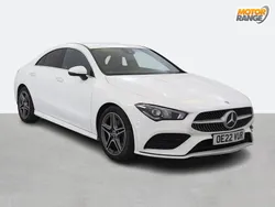 White Used 2022 Mercedes CLA180 AMG Line Premium Sedan | £24,395 (Fair price)