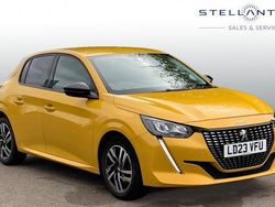 Yellow Used 2023 Peugeot 208 Allure+ Hatchback | £13,645 (Fair price)