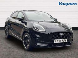 Black Used 2024 Ford Puma ST-Line X SUV | £21,500