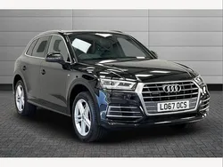Mythos black Used 2017 Audi Q5 S-Line SUV | £19,550 (Fair price)