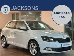 White Used 2015 Skoda Fabia SE L Hatchback | £7,895 (Fair price)