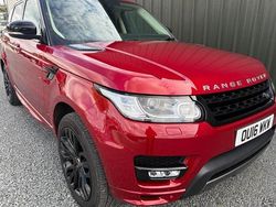 Red Used 2016 Land Rover Range Rover Sport Autobiography Dynamic SUV | £21,950 (Fair price)