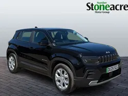 Black New 2025 Jeep Avenger EV Altitude SUV | £27,000 (Fair price)