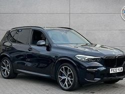 Black Used 2022 BMW X5 M Sport SUV | £48,125 (Fair price)