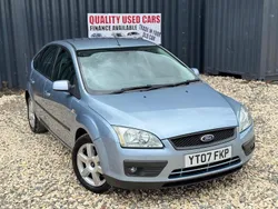 Blue Used 2007 Ford Focus Sport Hatchback | £2,290 (Fair price)