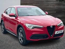 Red Used 2020 Alfa Romeo Stelvio Sprint SUV | £21,480 (Super price)