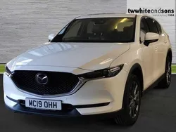 White Used 2019 Mazda CX-5 Inclusive SUV | £16,450 (A bit pricey)